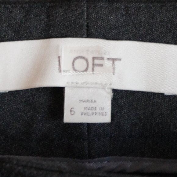 Ann Taylor Loft Flat Front Dress Pants - Picture 4 of 7